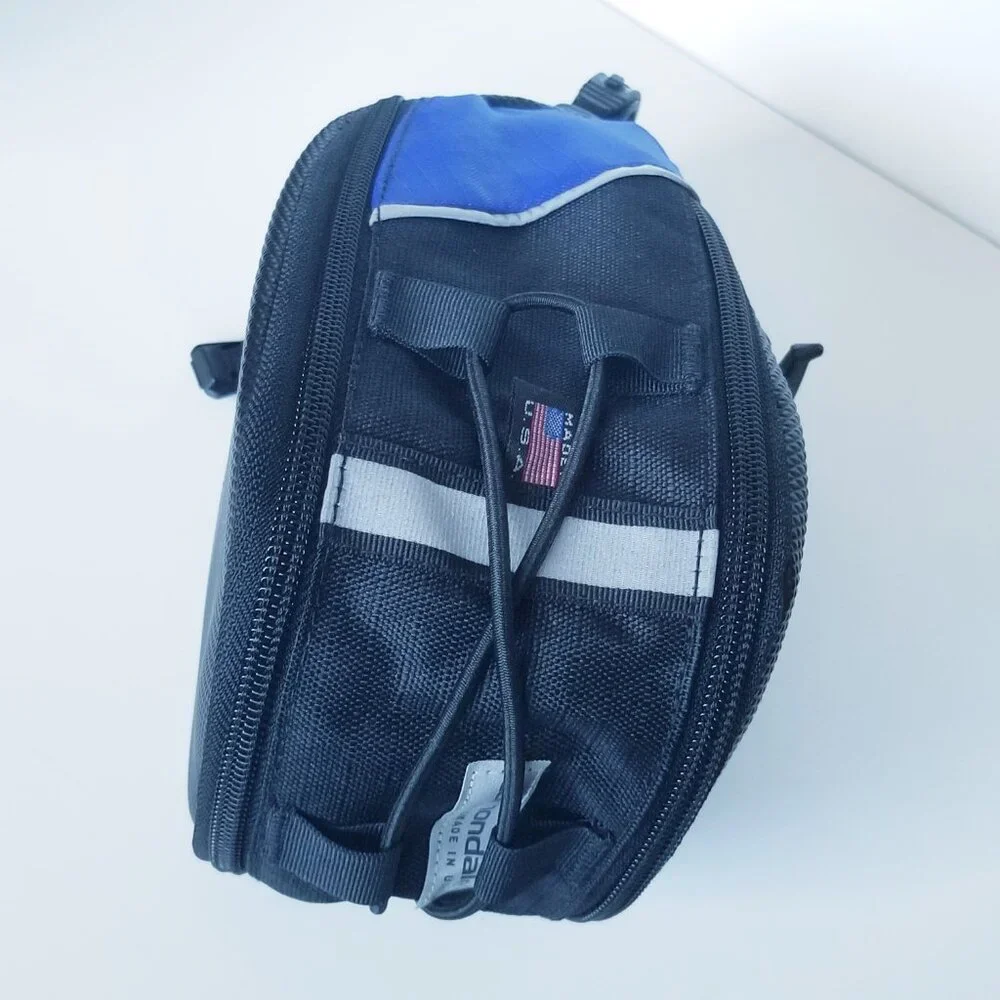 Cannondale Bike Saddle Expandable Zip-close Carrying Bag Pannier Pouch Seat Bag